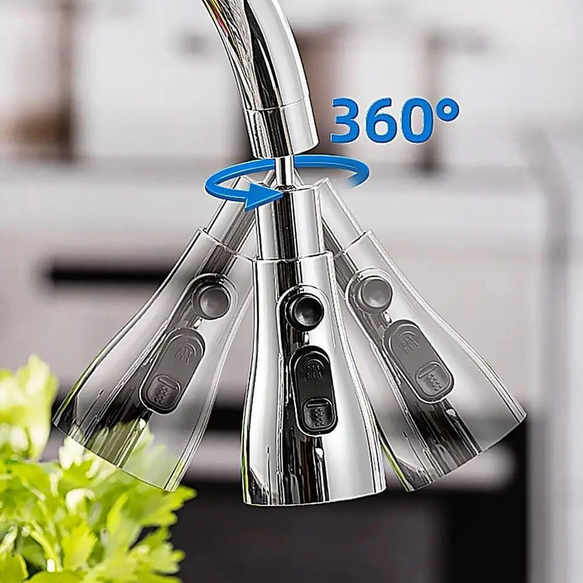 TapTwistβ’ β Flexible Tap Extension | Rotate, Rinse & Save Water | Easy Fit for Any Sink