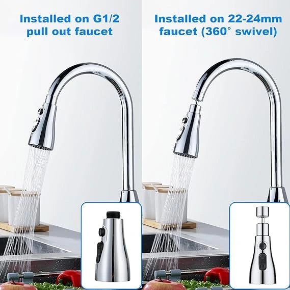 TapTwistβ’ β Flexible Tap Extension | Rotate, Rinse & Save Water | Easy Fit for Any Sink