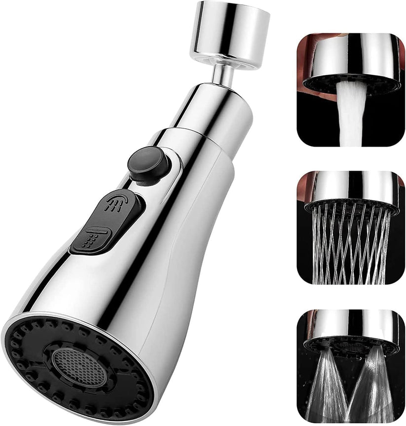 TapTwist™ – Flexible Tap Extension | Rotate, Rinse & Save Water | Easy Fit for Any Sink
