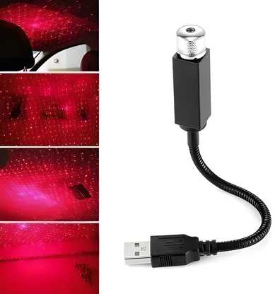 USB Car Star Projector Light